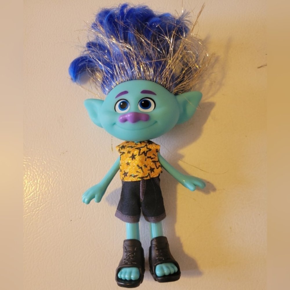 Dreamworks Trolls Stylin Barb and Branch Dolls - Picture 3 of 6